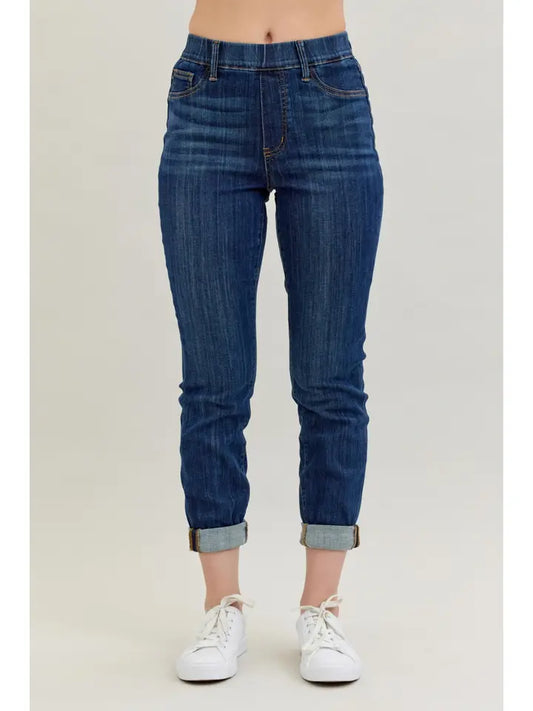 Pull On Double Cuff Slim