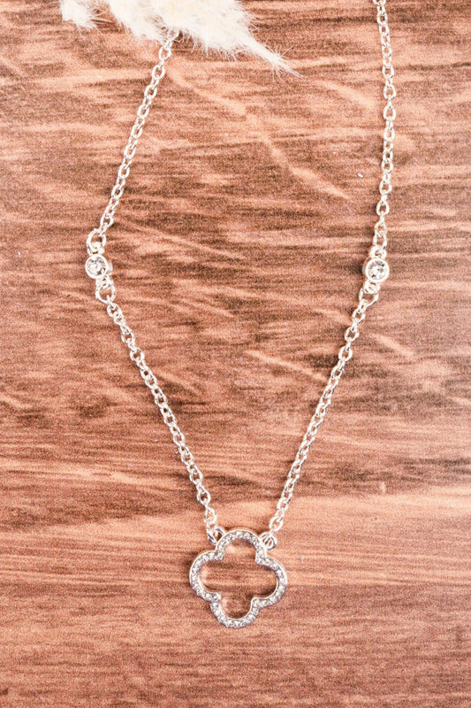 Quatrefoil Necklace