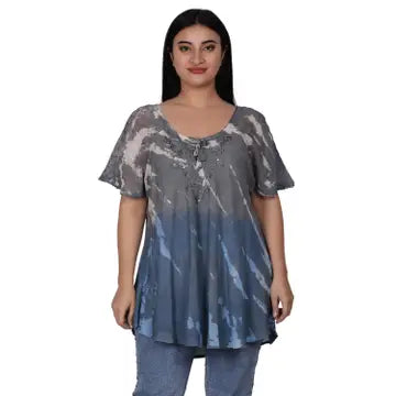 Riptide Tie Dye Blouse