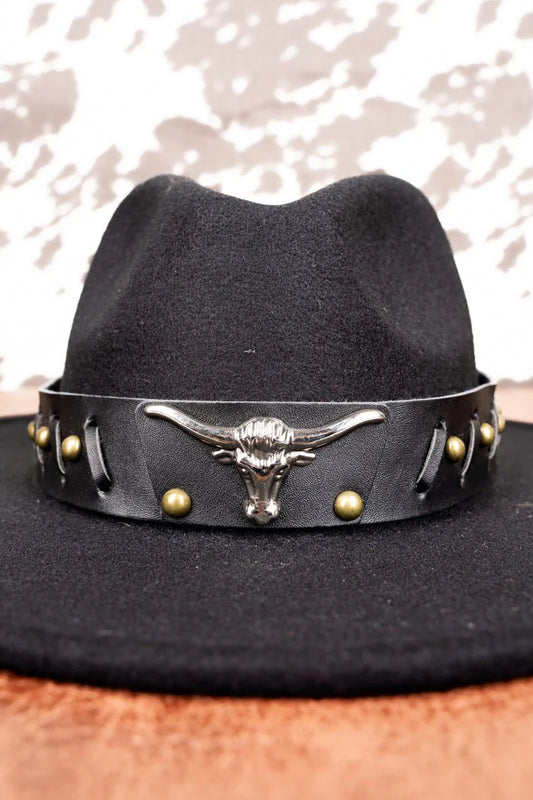 Rocky Ridge Steer Tie Hat Band