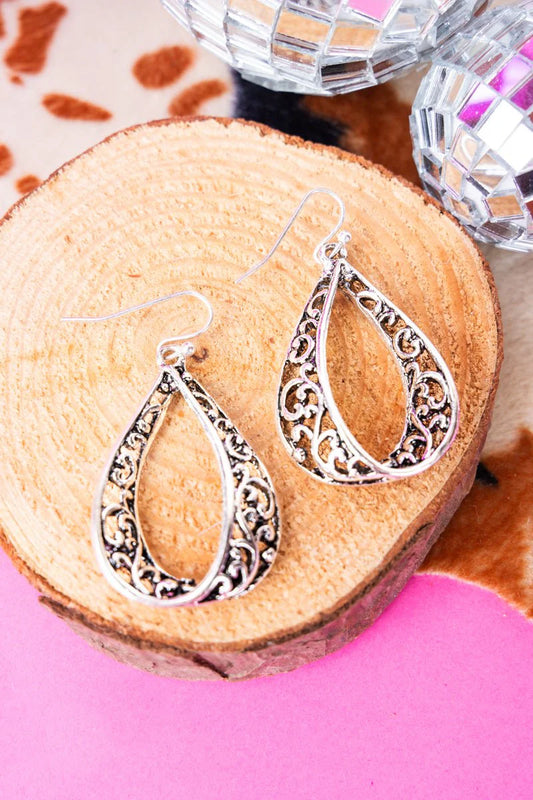 Saranna Scroll Earrings