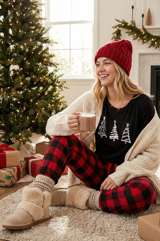 Sketch Christmas Tree Tee