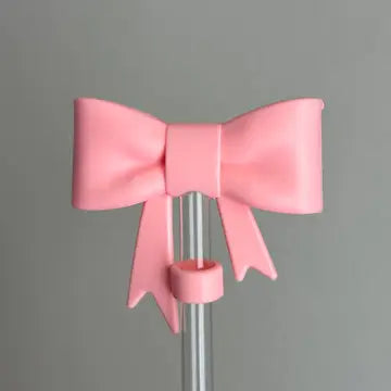 Straw Topper - Bow