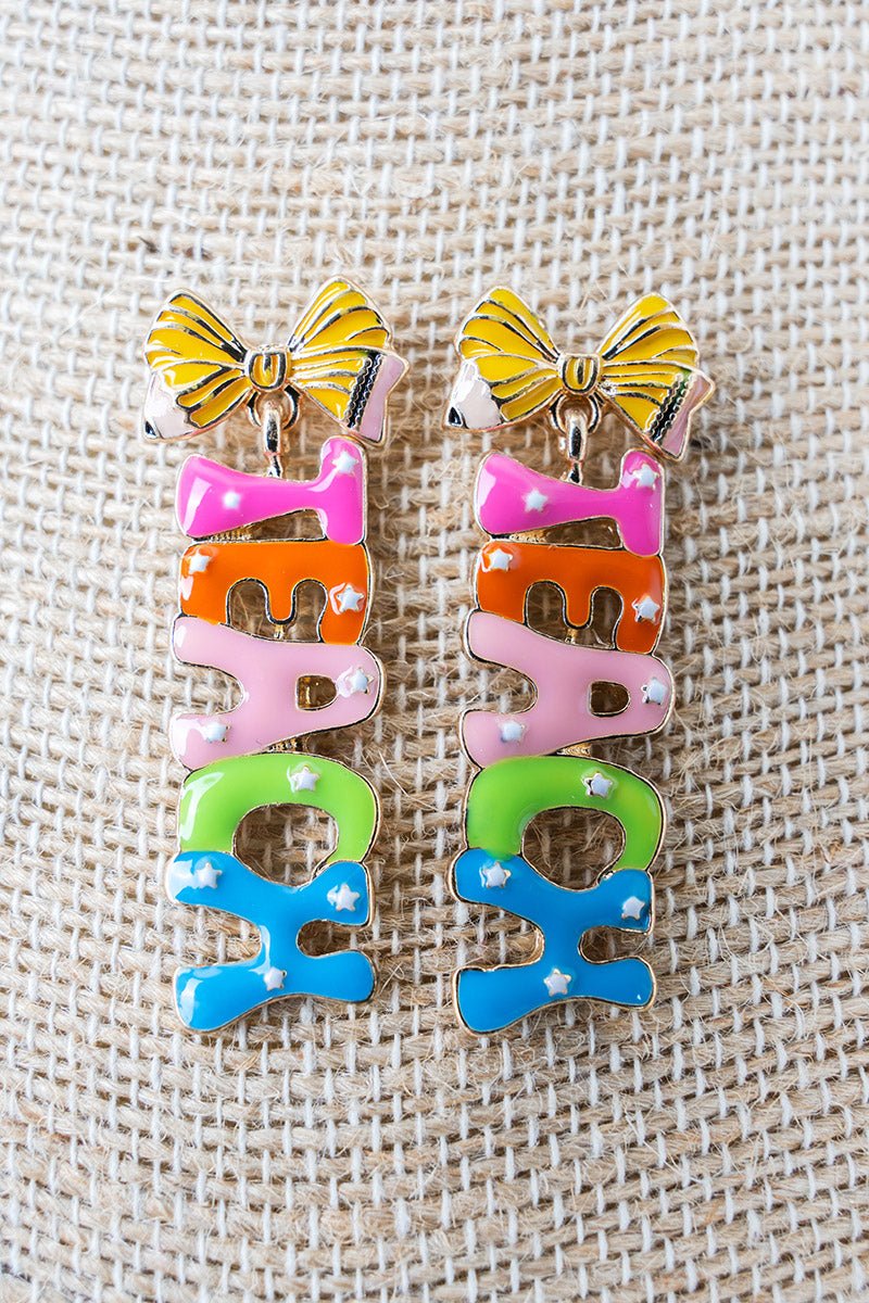 Teach Time Coquette Earrings