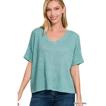 Textured Summer Sweater