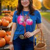 Tie Dye Pumpkin Top