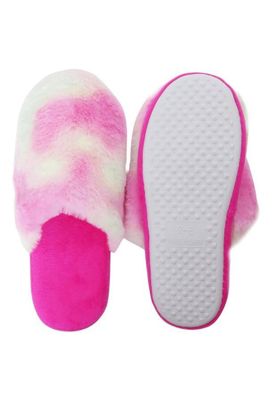 Tie Dye Winter Slipper