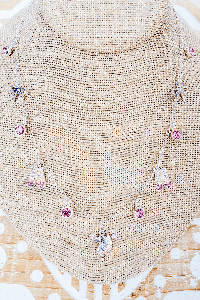 Twinkle Toes Charm Necklace
