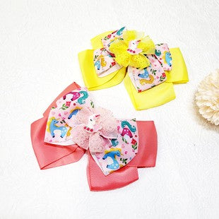 Unicorn Hair Bow