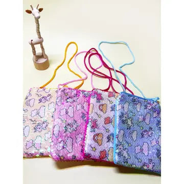 Unicorn Sequin Crossbody Bag