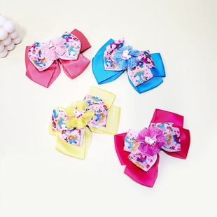Unicorn Hair Bow