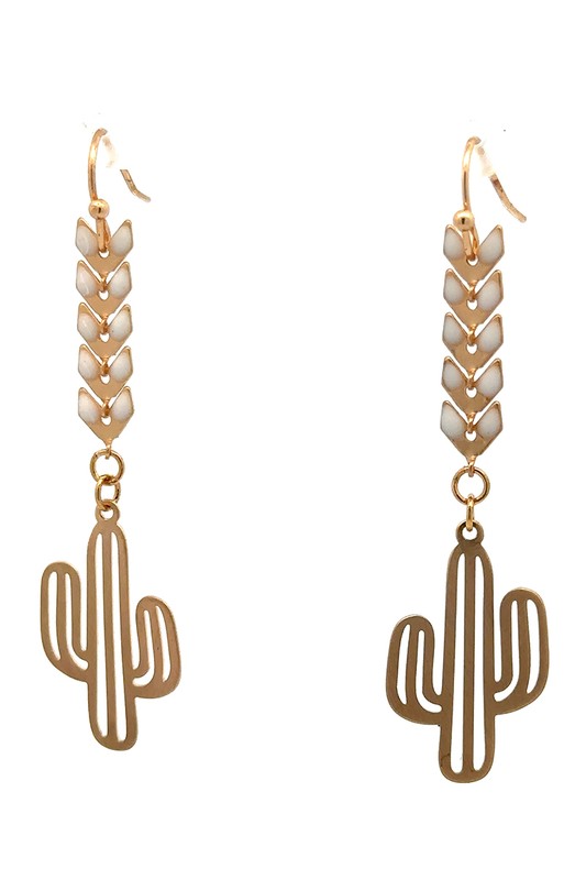 Urban Cactus Dangles