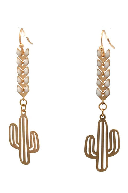 Urban Cactus Dangles