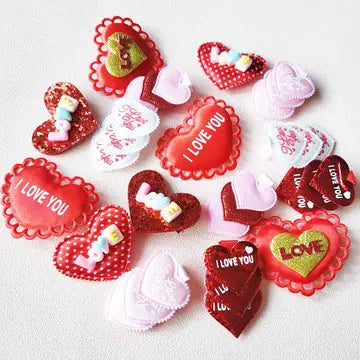 Valentine Hair Clip Set