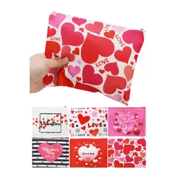 Valentine's Day Zipper Bag