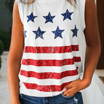 Vintage Stars & Stipes Tank Top