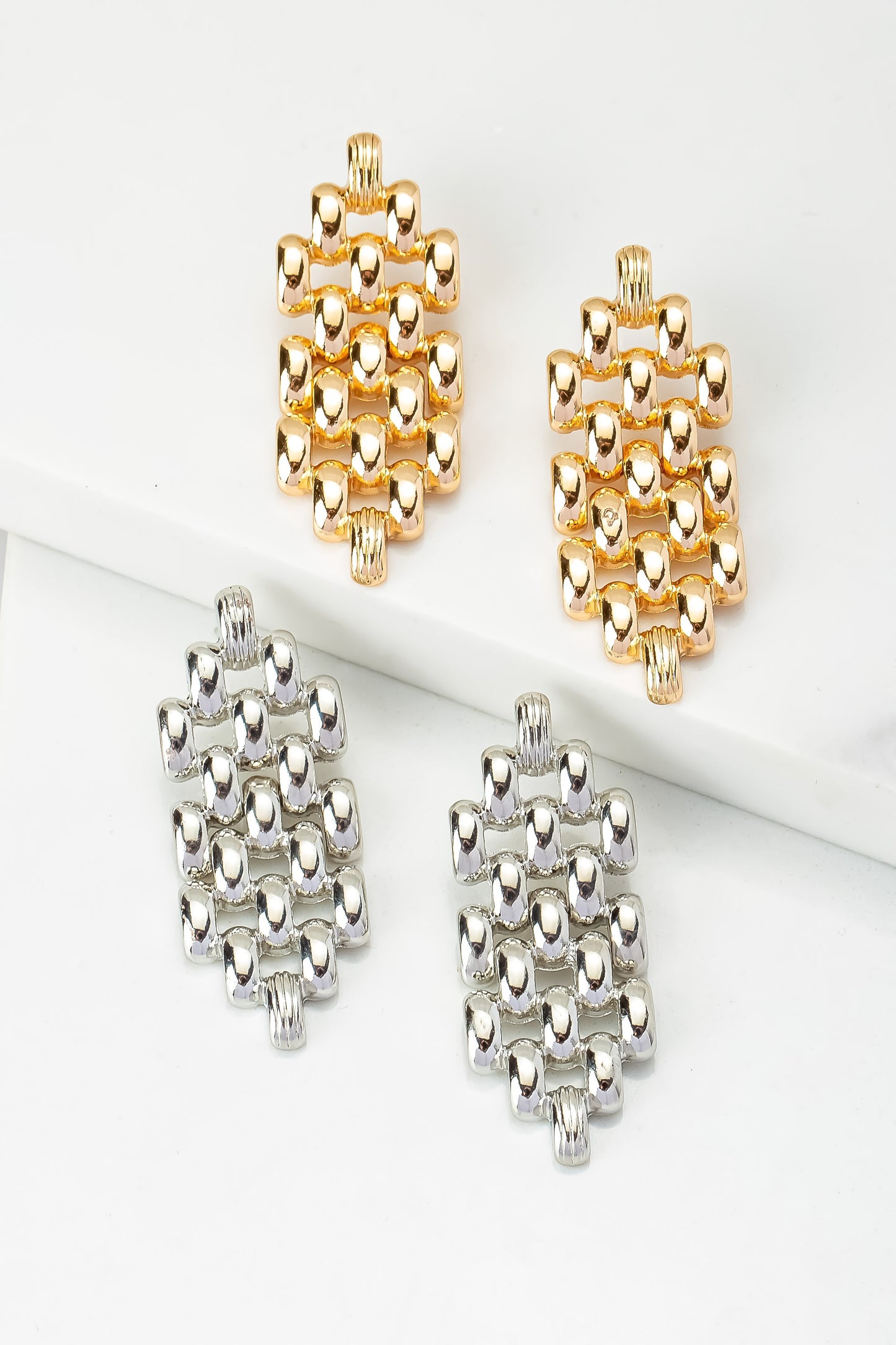 Watch Band Style Earrings