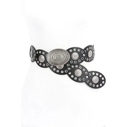 Western Concho Fashion Belt