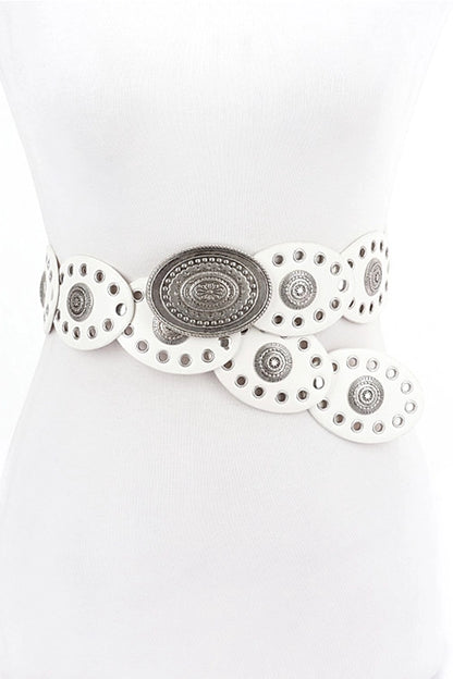Western Concho Fashion Belt