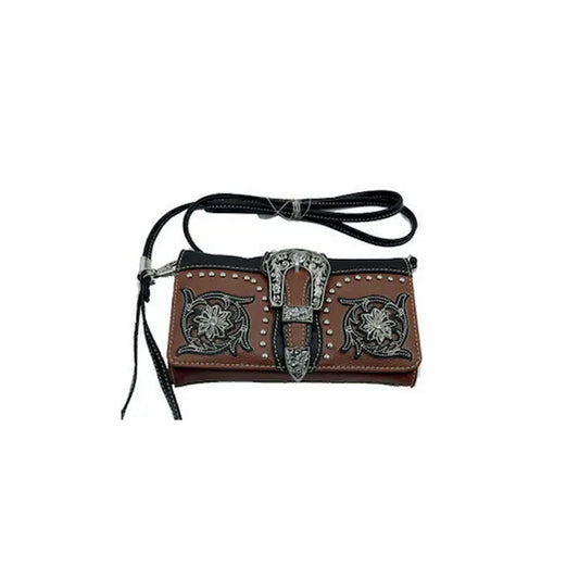 Western Metal Lock Crossbody