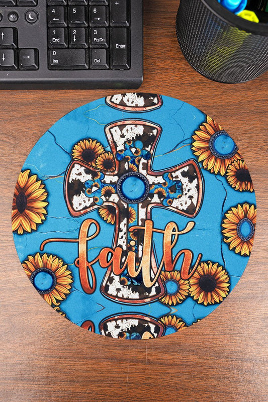 Western Round Mousepad