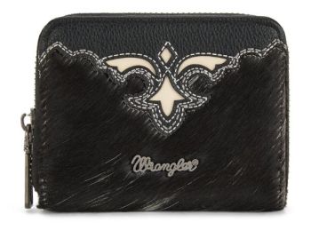 Wrangler Cowhide Zip-Around Wallet