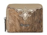 Wrangler Cowhide Zip-Around Wallet