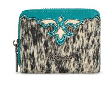 Wrangler Cowhide Zip-Around Wallet