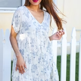 Vintage Style Floral Dress