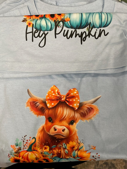 Kids Hey Pumpkin Tee