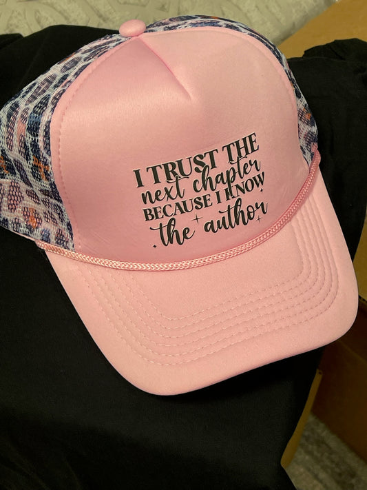 I Trust Pink Leopard Hat