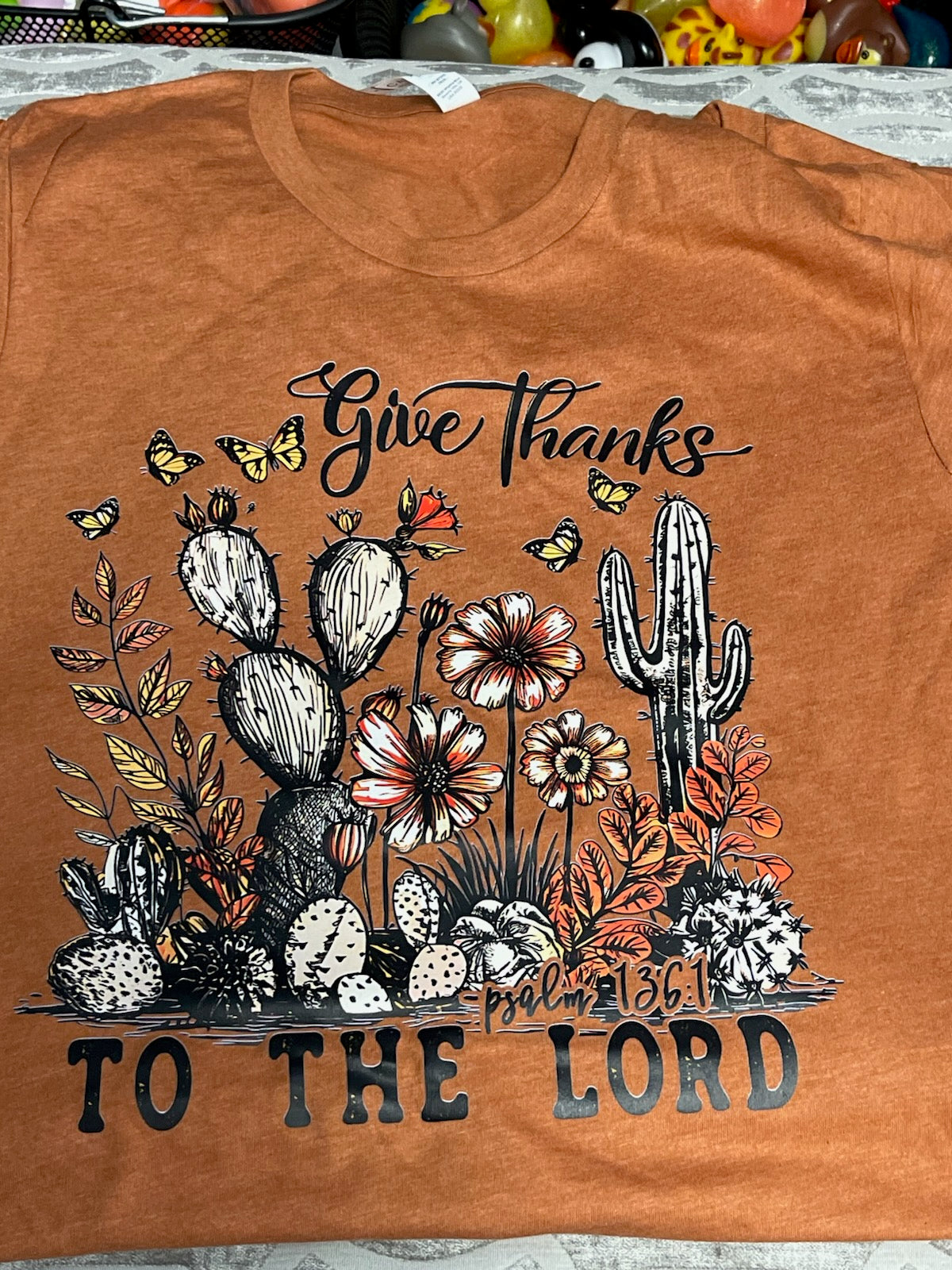 Give Thanks To The Lord Tee