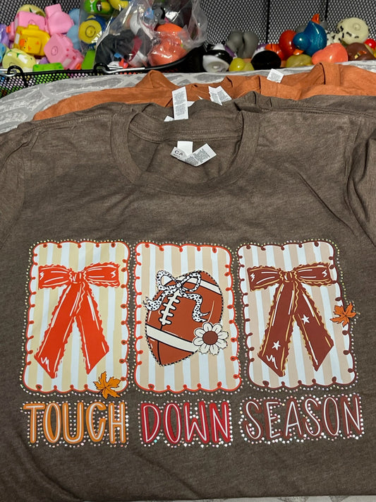 Bling Touch Down Season Tee
