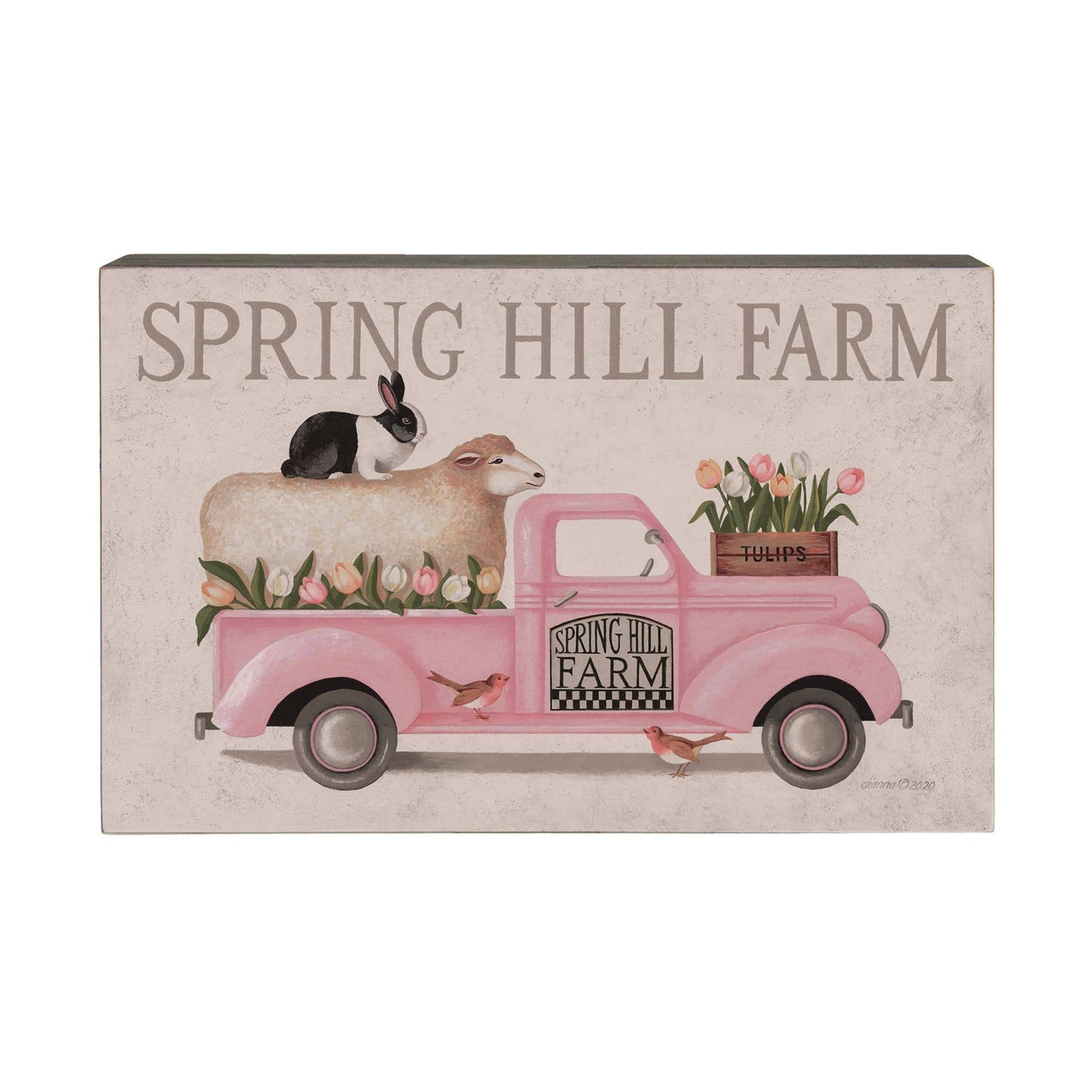 Spring Hill Farm Truck Box Sign