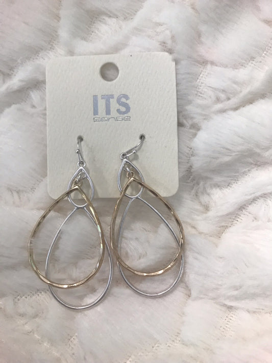 Double Teardrop Earrings