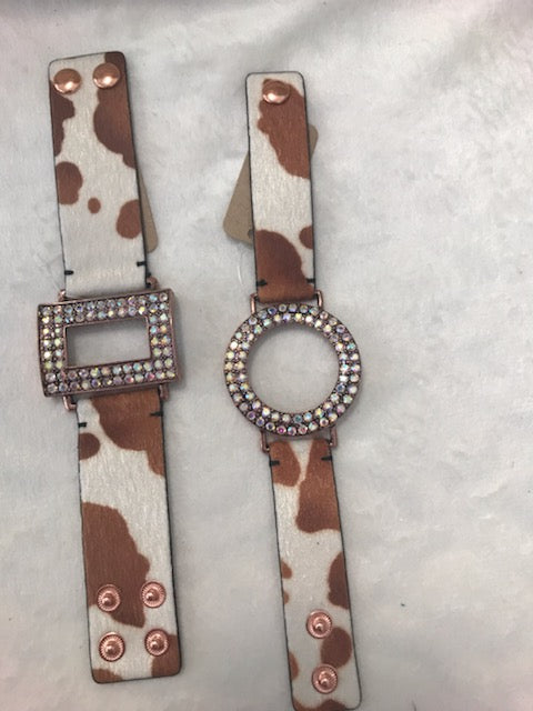 Brown Cow Bracelet