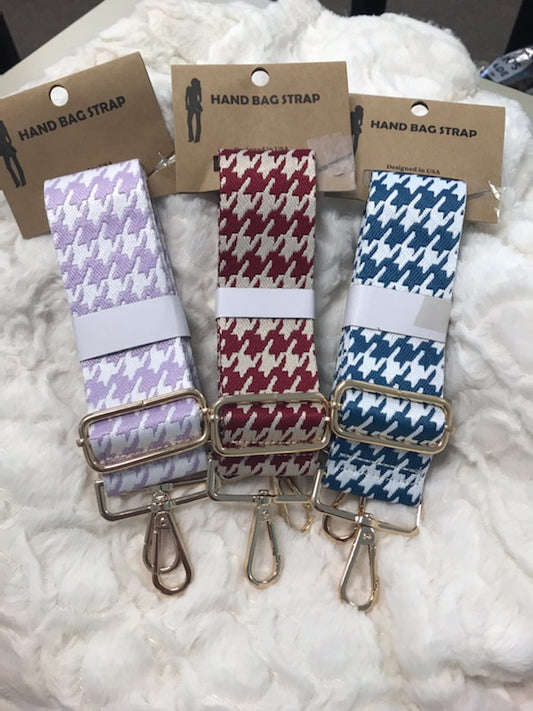 Purse Strap - Houndstooth