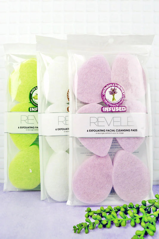 6pk Infused Facial Cleansing Pads