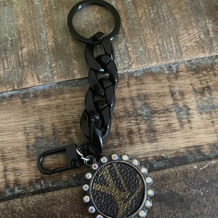 Luxury Chain Charm Keychain