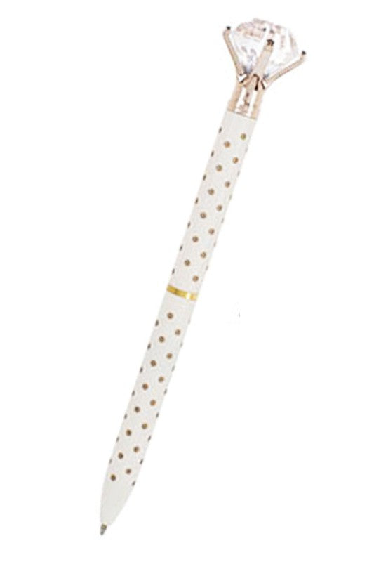 Polka Dot Diamond Pen