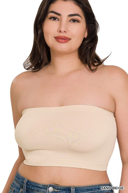 Seamless Bandeau Curvy