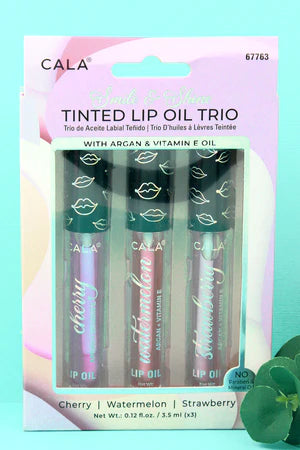 Smile & Shine Tinted Lip Oil Trio