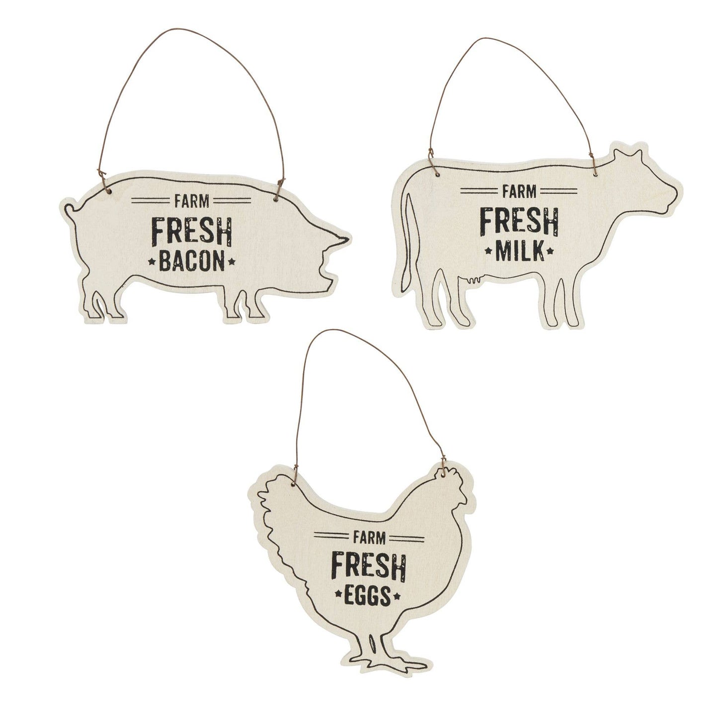 Farm Animal Ornaments